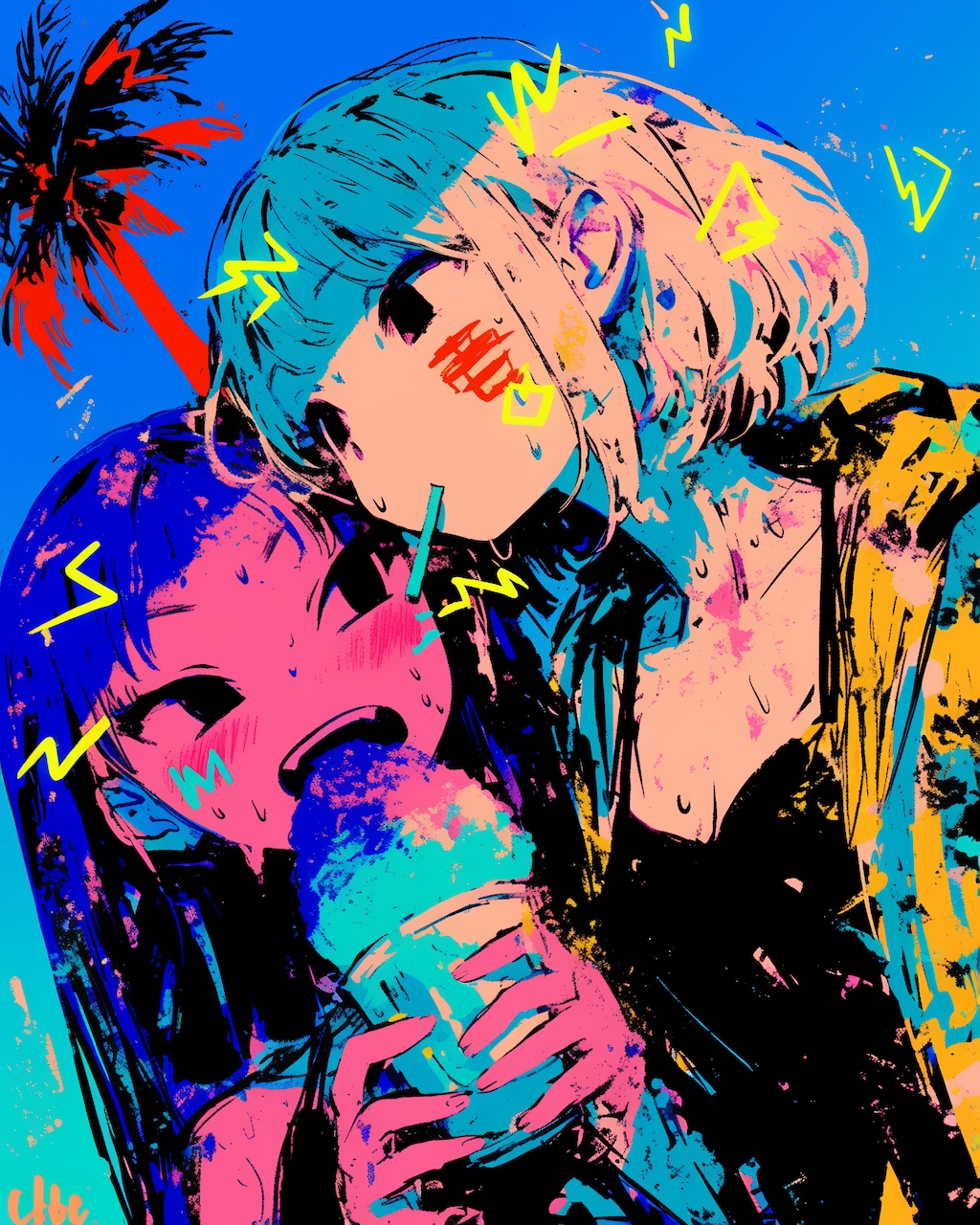 あっちーですわね