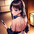 ランジェリー姿で振り向く、妖艶でセクシーな堀北鈴音「ようこそ実力至上主義の教室へ」 4枚目