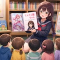 舞ちゃんは読み聞かせが得意な女子高生？ 2枚目
