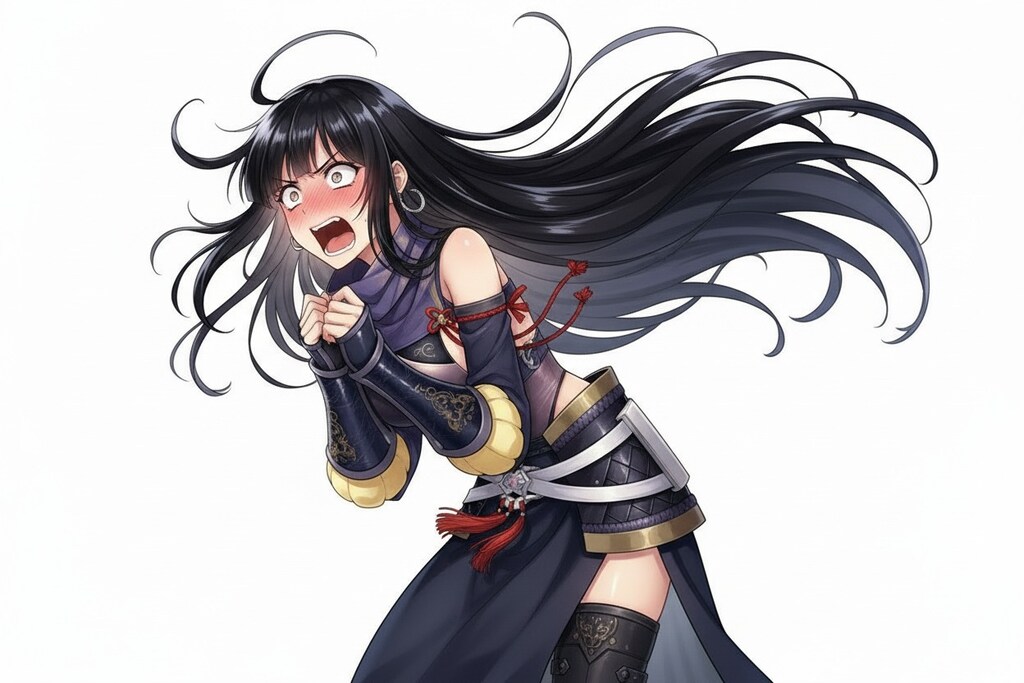 プンプン怒ってる