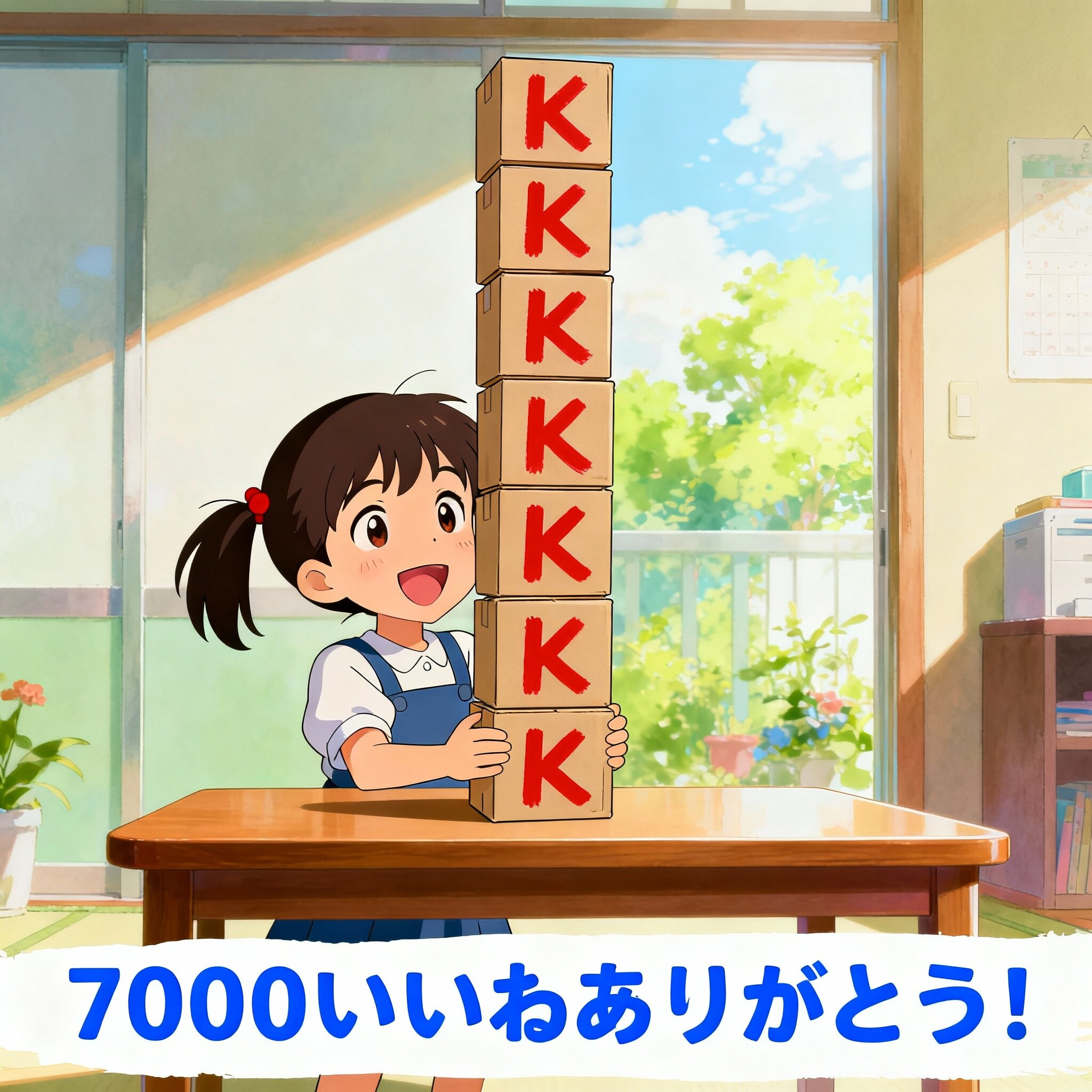 積み上げられた7つの『K』