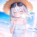 真っ白な子 3枚目