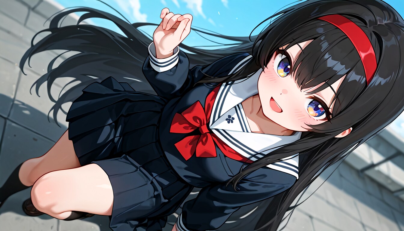 黒髪ちゃん