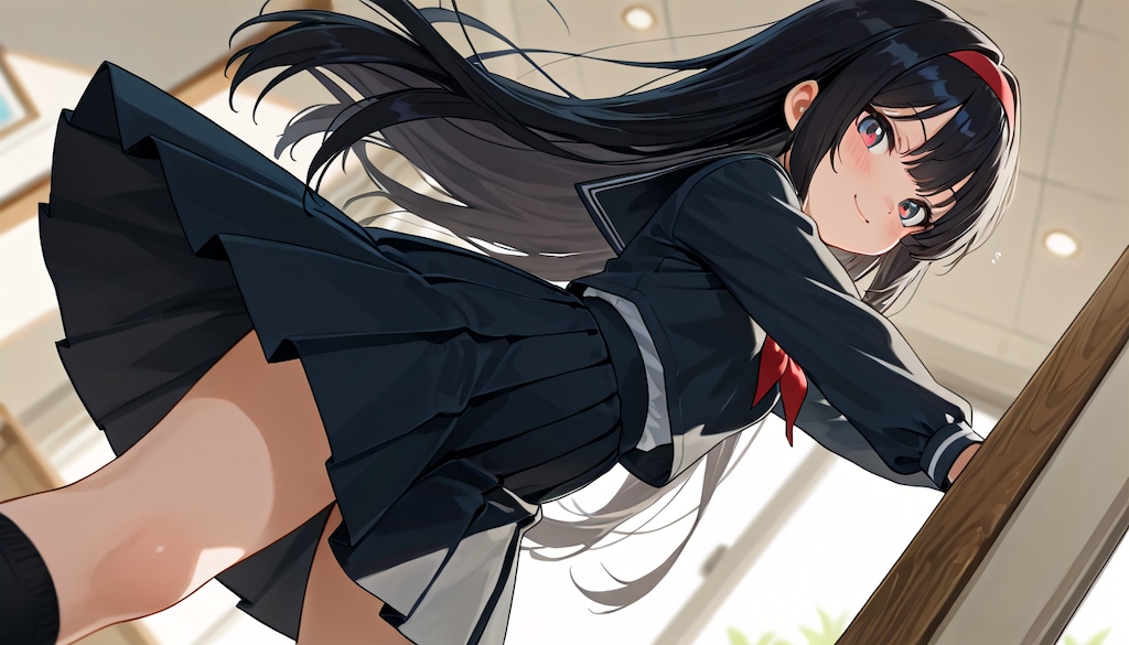 黒髪ちゃん