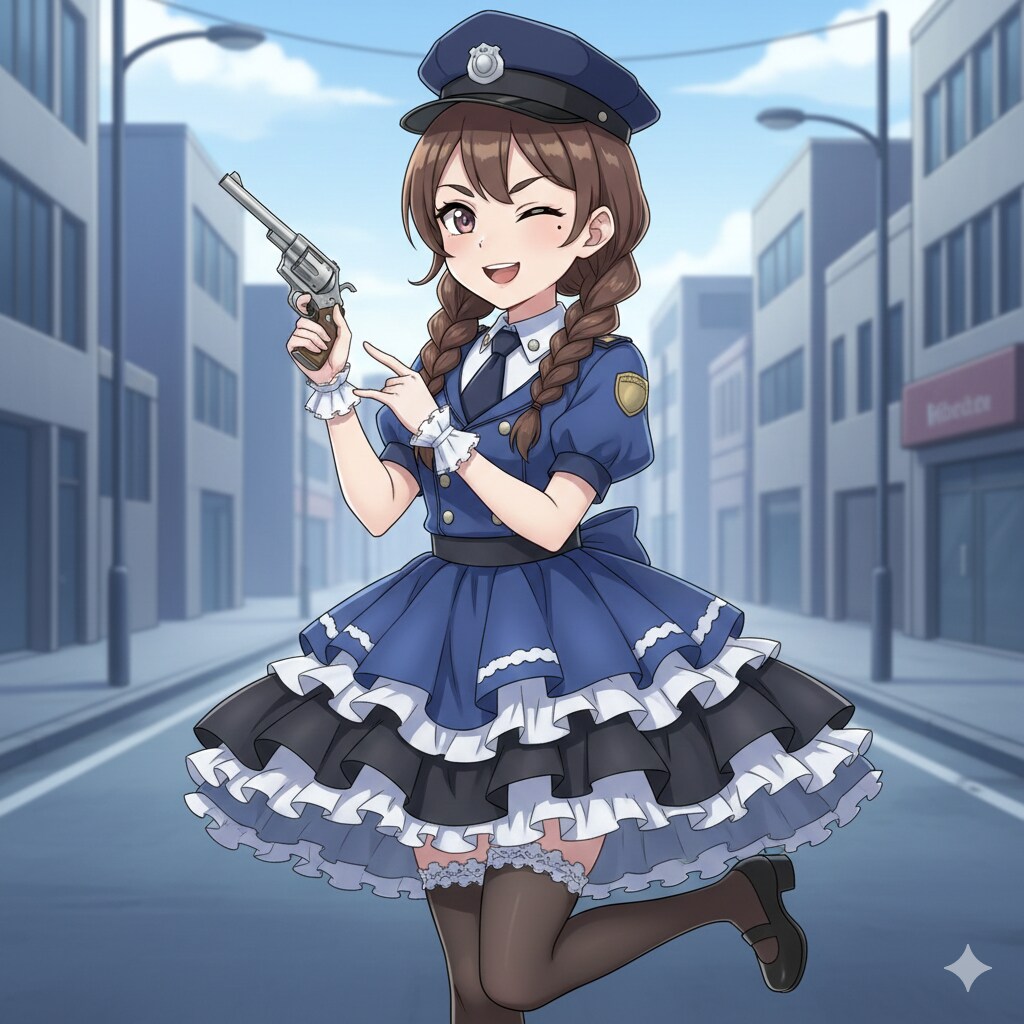 ロリィタ刑事 | の人気AIイラスト・グラビア