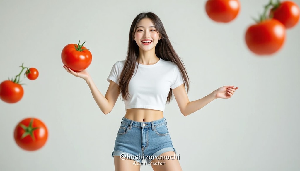 トマトと踊る喜びの舞 - A joyful dance with tomatoes