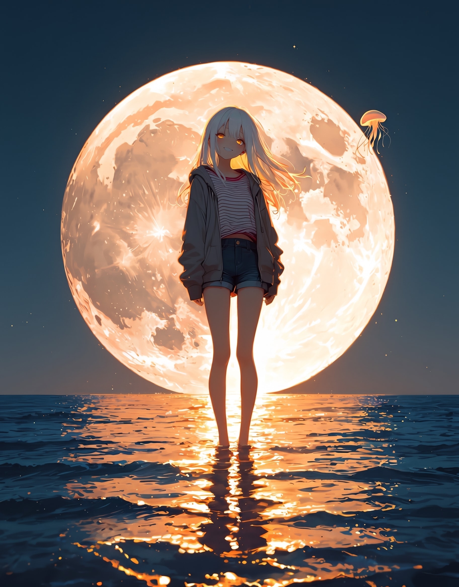 海月 | の人気AIイラスト・グラビア