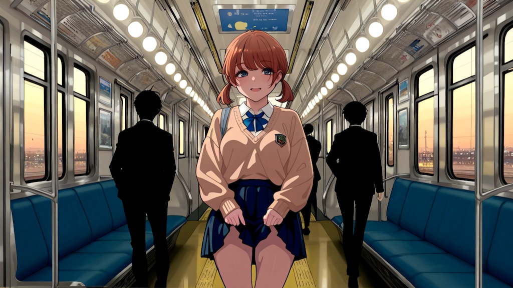 あー今日は暑いなーっと