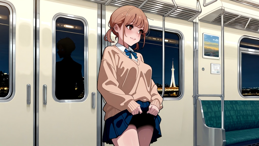 あー今日は暑いなーっと