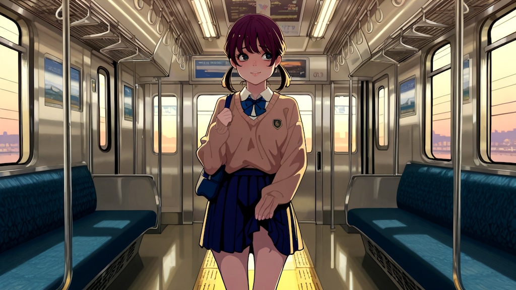 あー今日は暑いなーっと