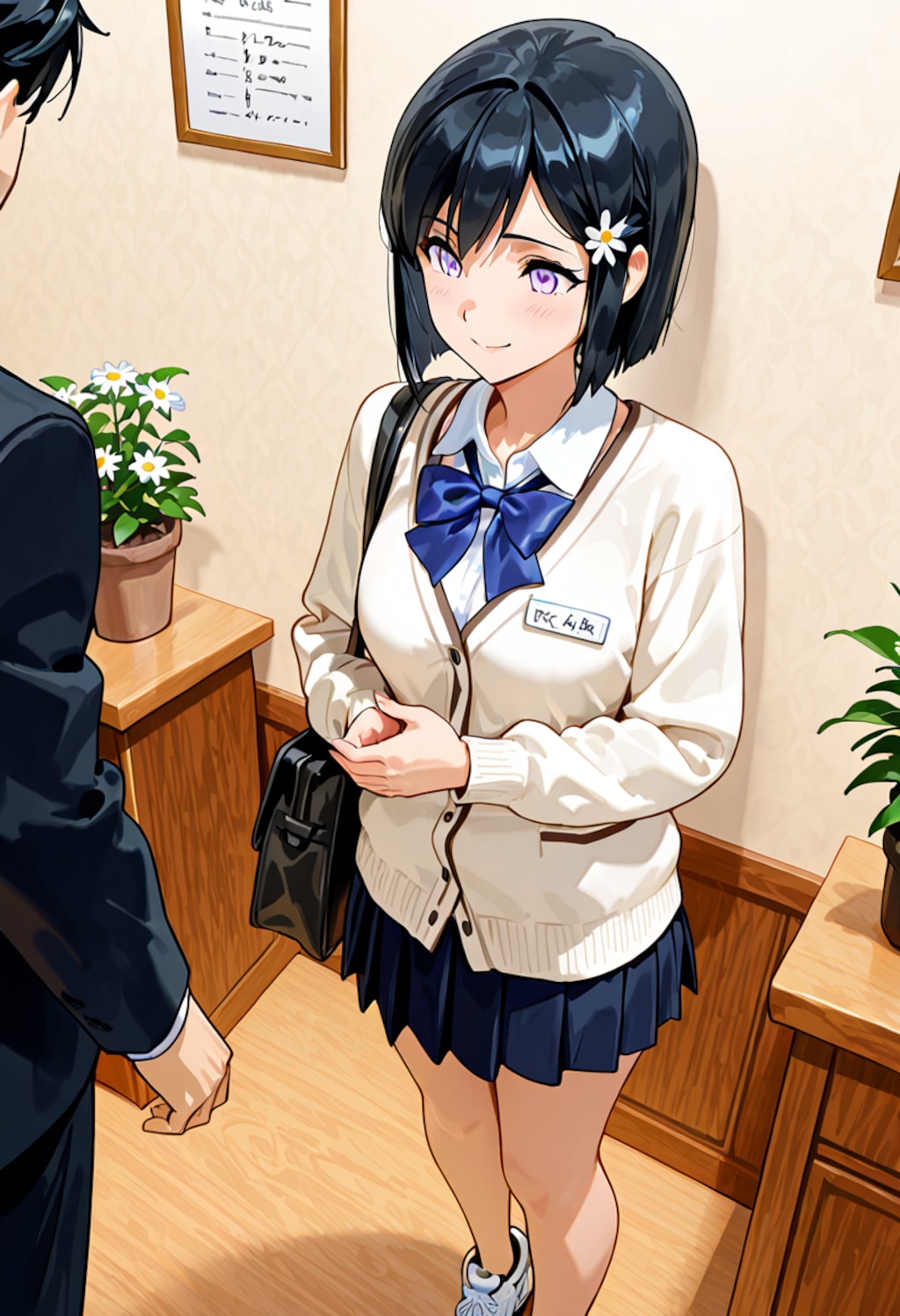 ひまりちゃん　お店に入店シーン