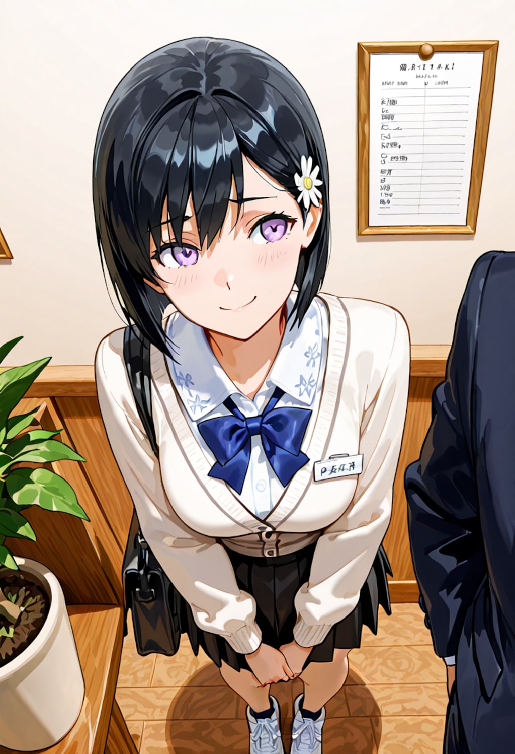 ひまりちゃん　お店に入店シーン