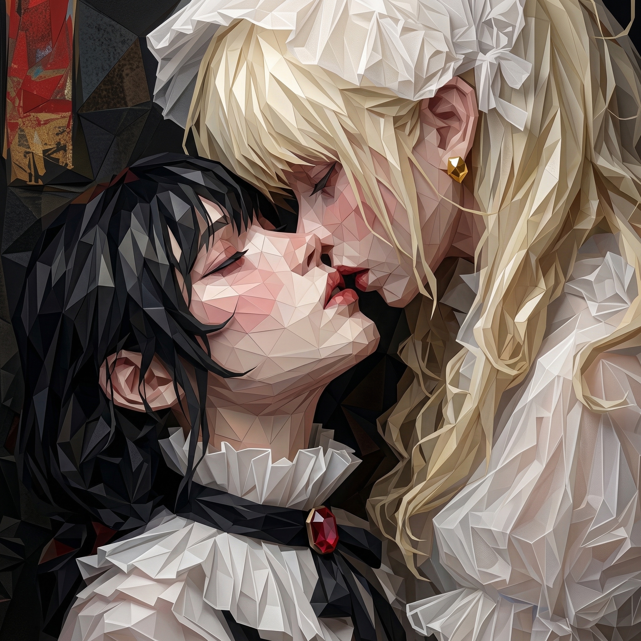 ポリゴンファンタジー | の人気AIイラスト・グラビア