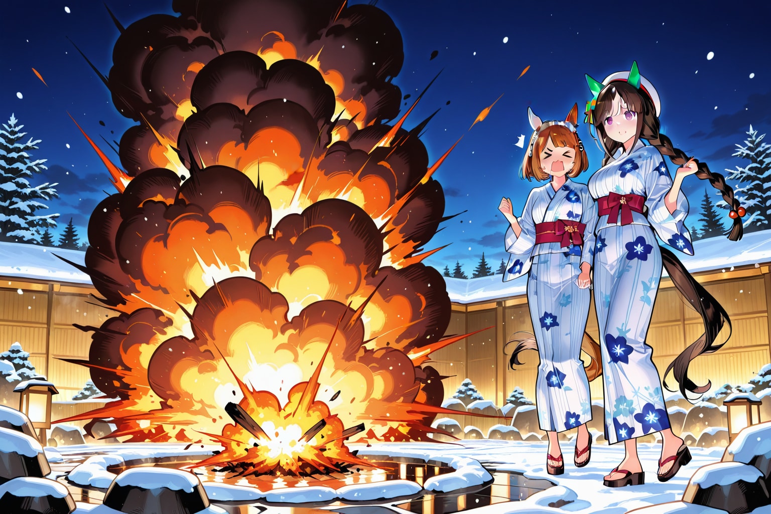 EXPLOSION!!! | の人気AIイラスト・グラビア