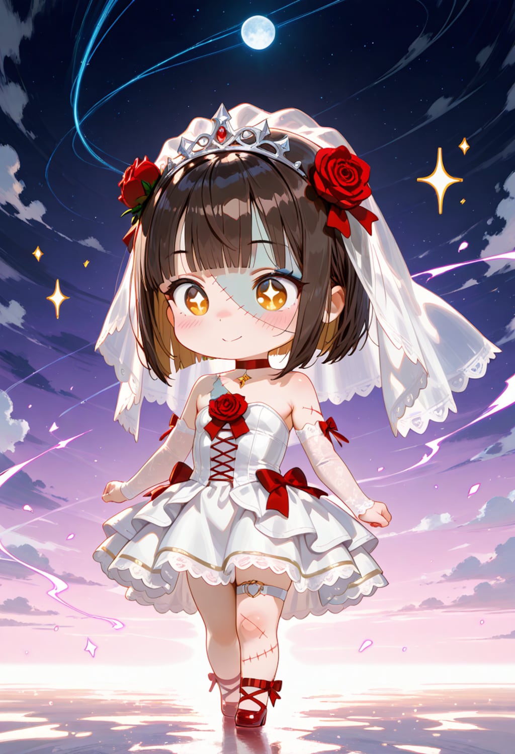 ちびゾンビ花嫁担当の子