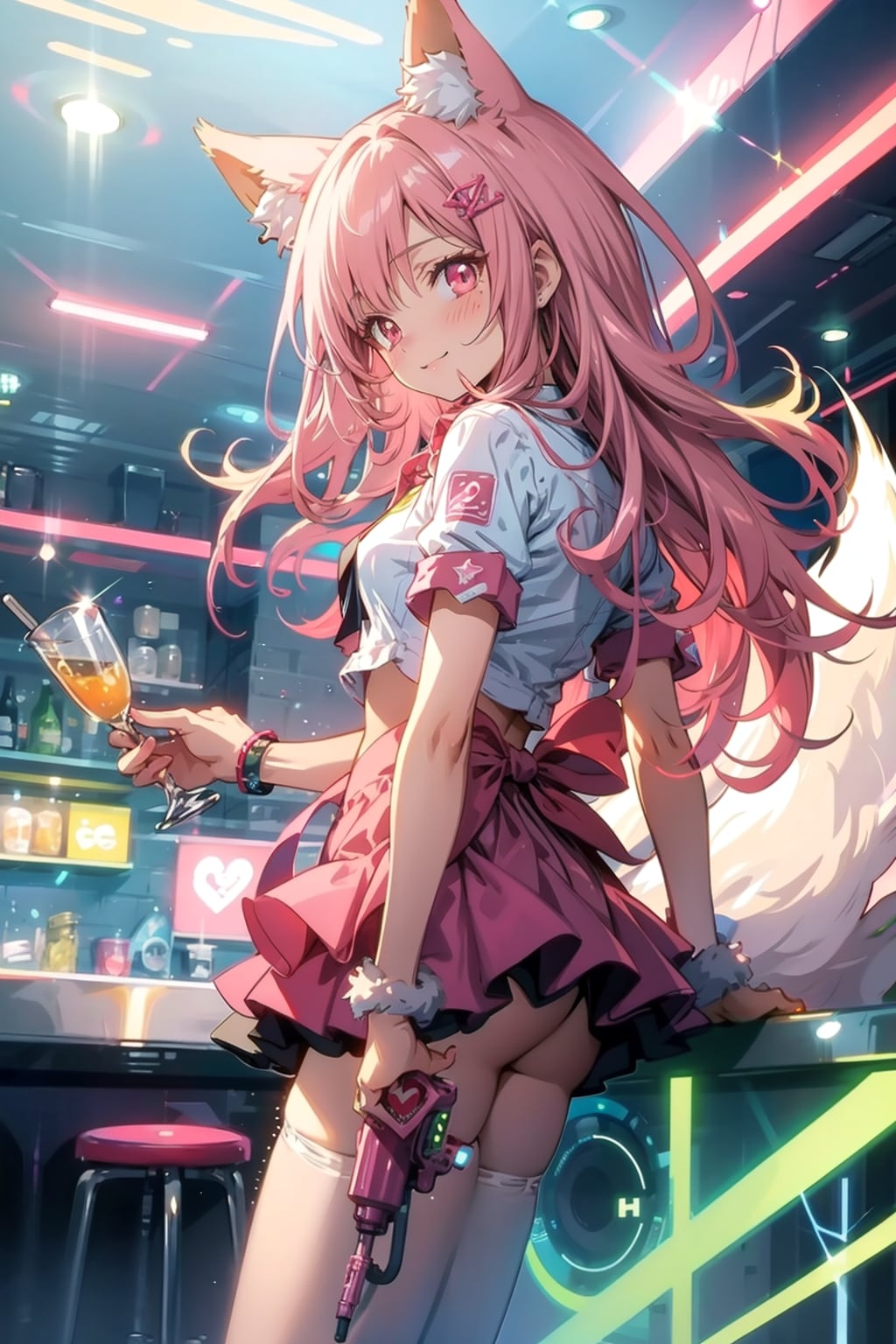 今日の狐耳娘　酒場編