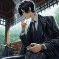 雨宿り……？ 6枚目