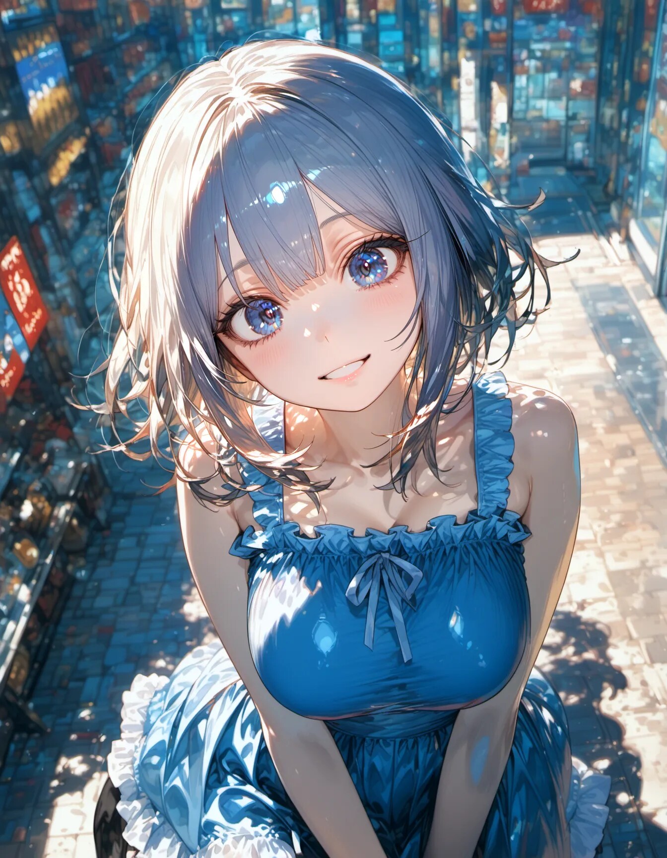 A Summer Painted in Blue