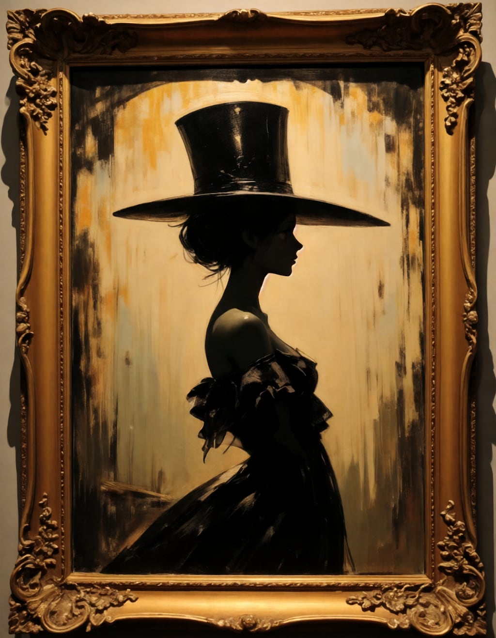 シルクハット・シルエット