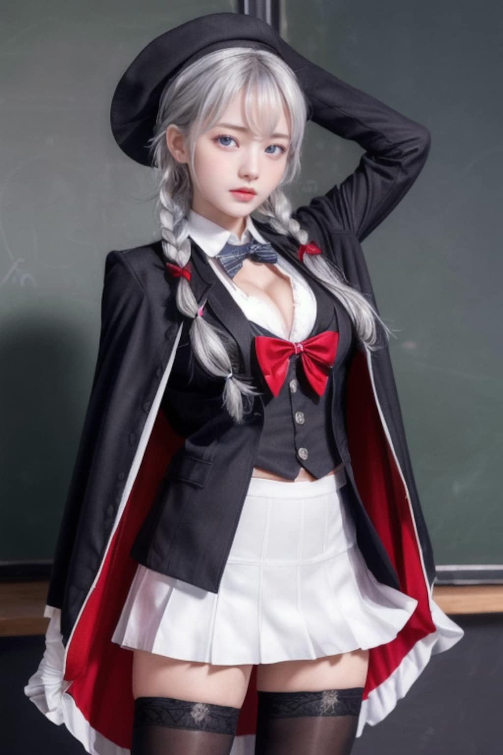 絶対領域科の先生