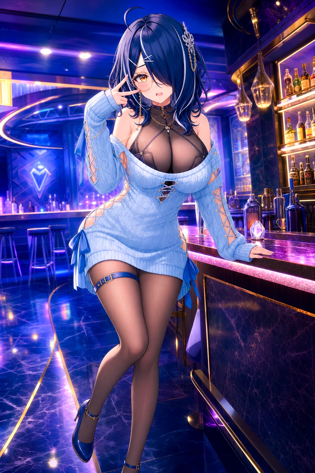 擬態ギャルの眼鏡っ子ちゃん！