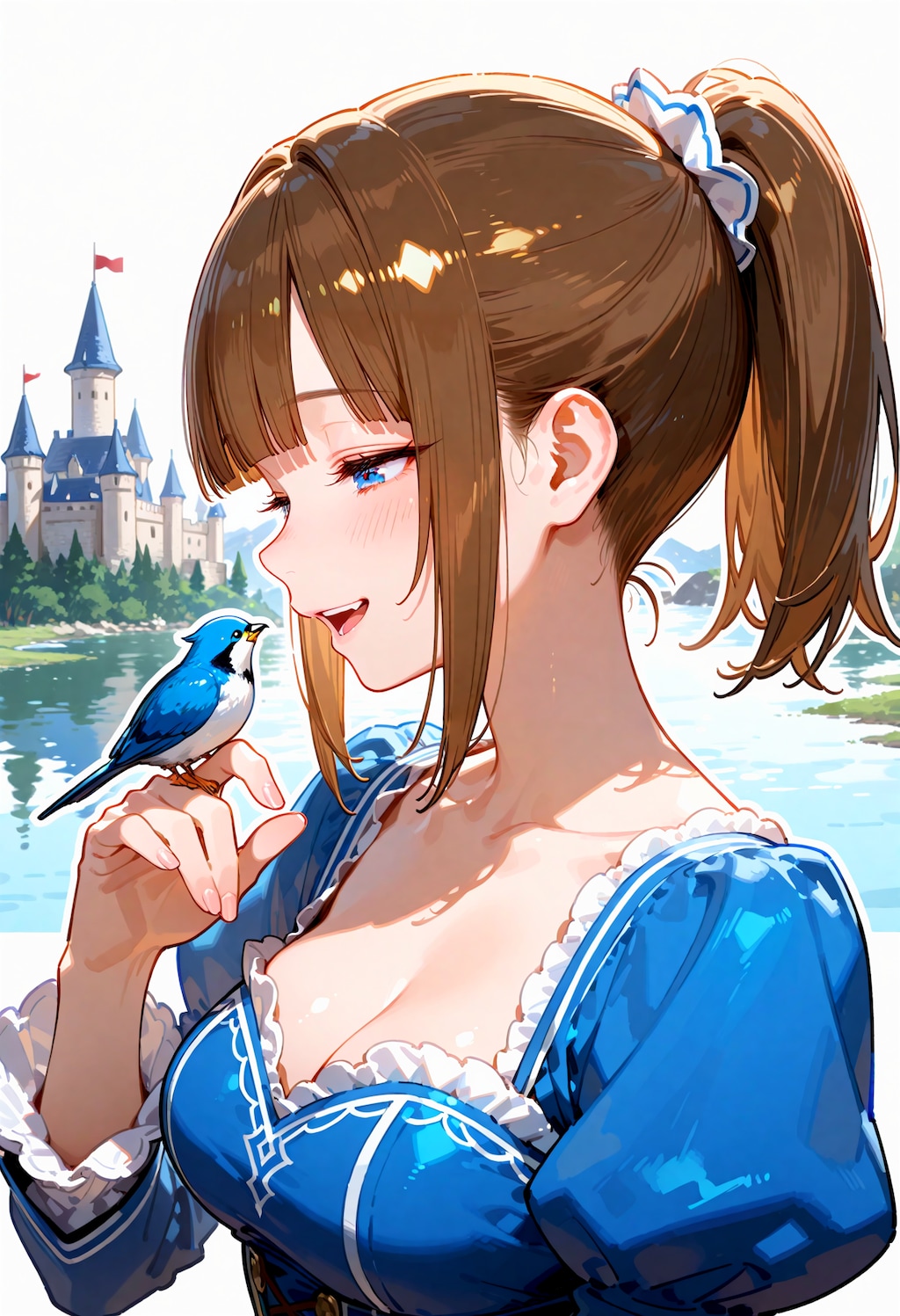 着せ替えチカさん。