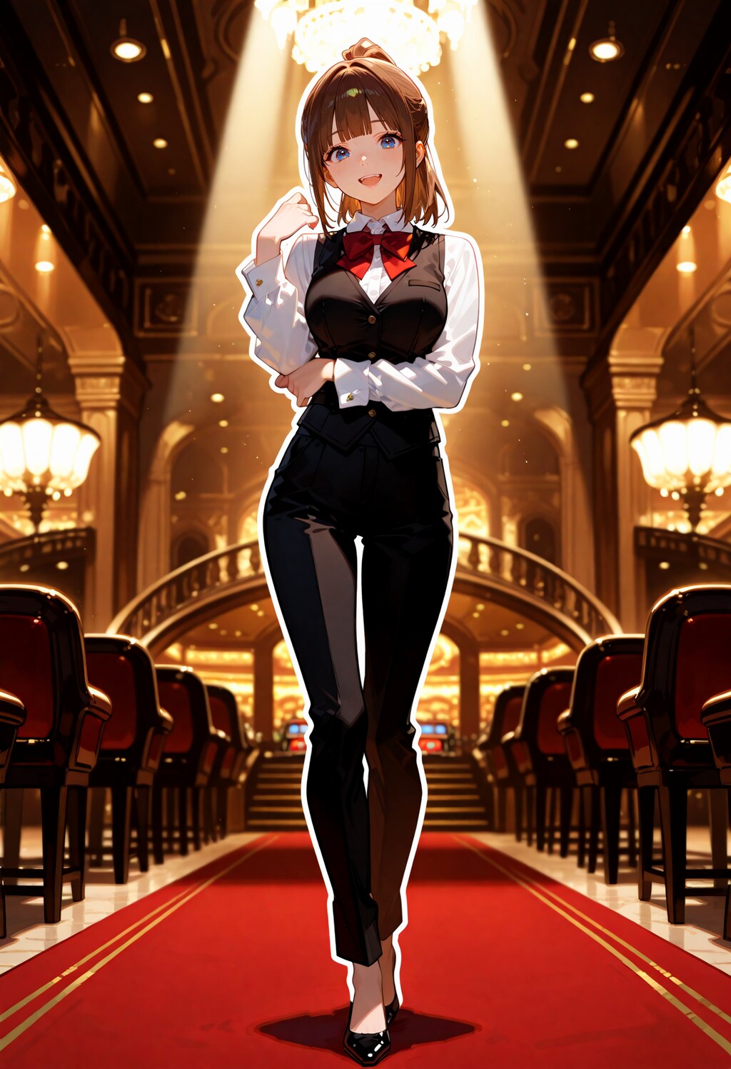 着せ替えチカさん。