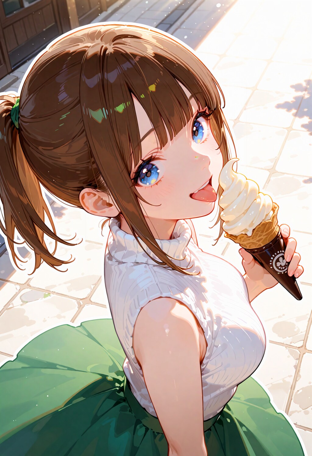 着せ替えチカさん。