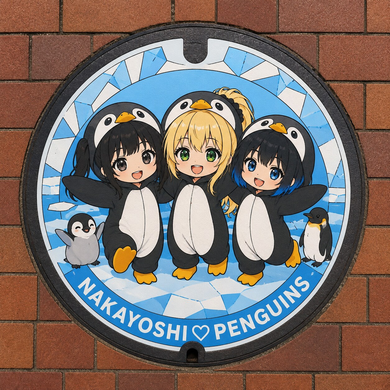 仲良しペンギン♪