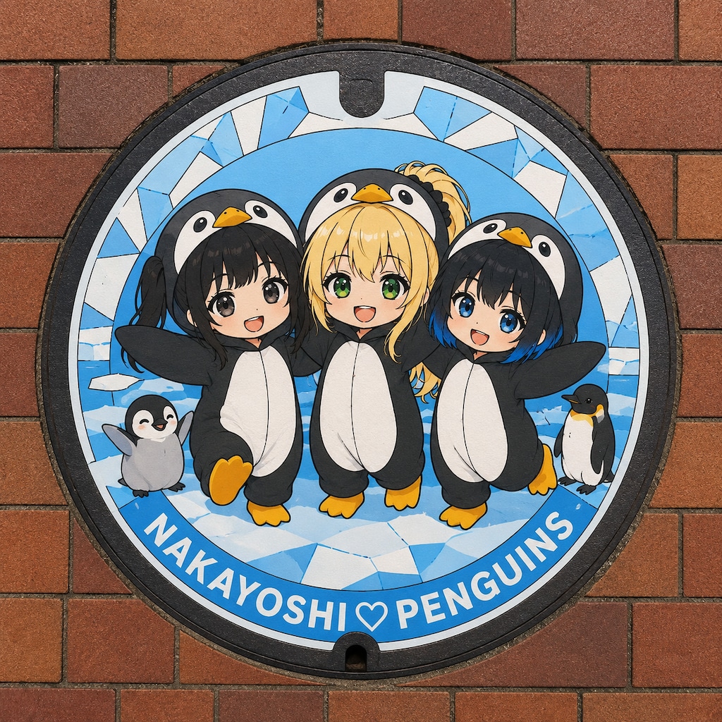 仲良しペンギン♪