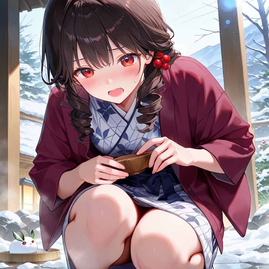 温泉旅館浴衣女子 | の人気AIイラスト・グラビア