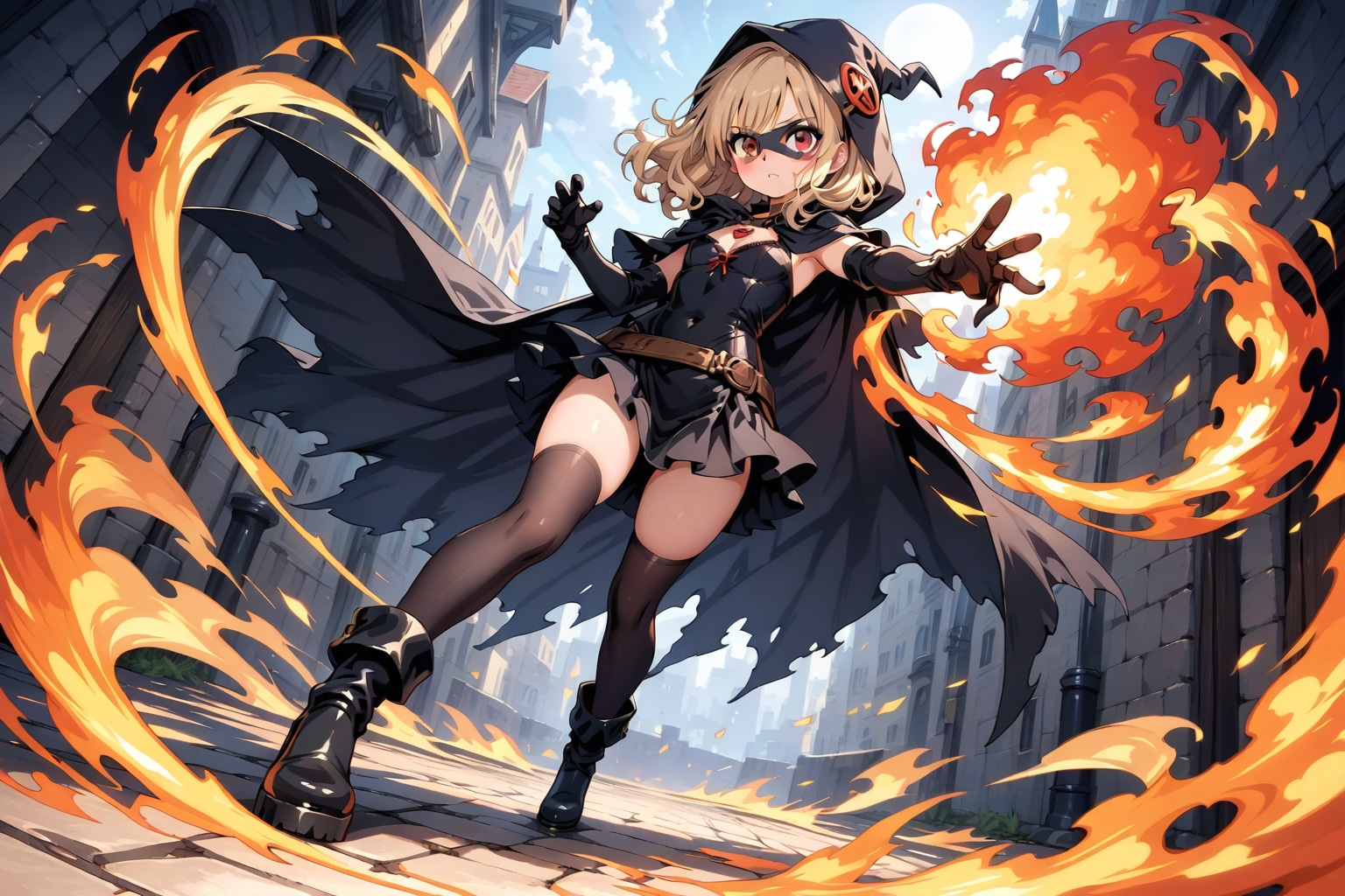 魔女の炎