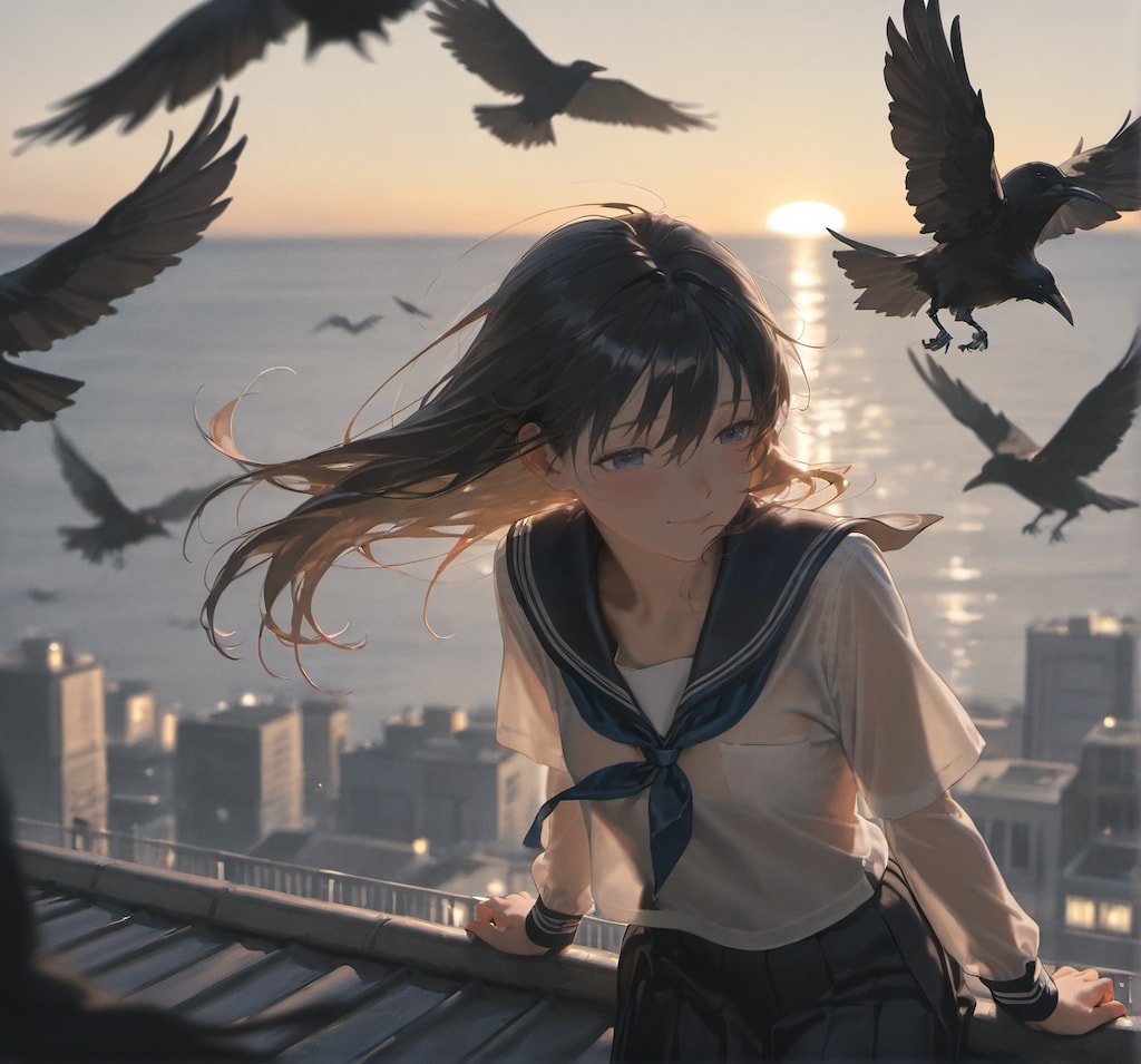 鳥－方舟最上層にてー