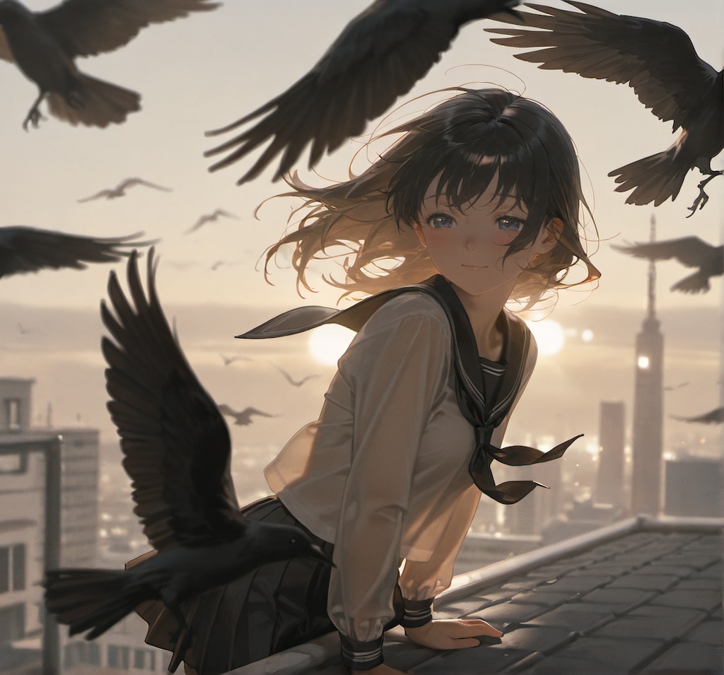 鳥－方舟最上層にてー