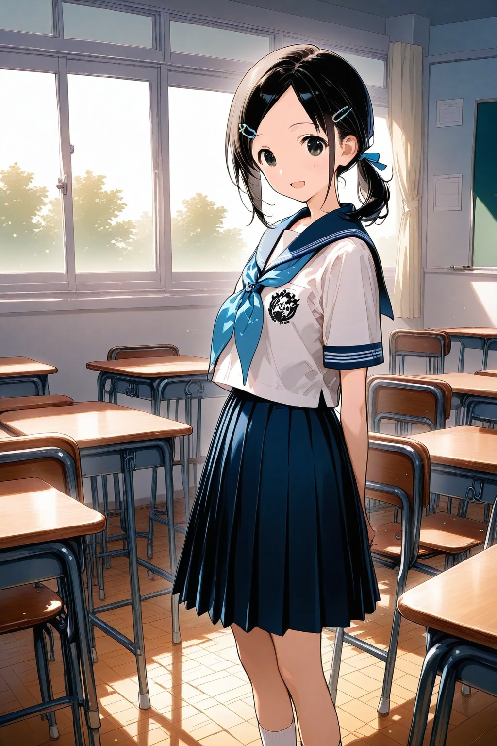 朝の教室で💞✨２