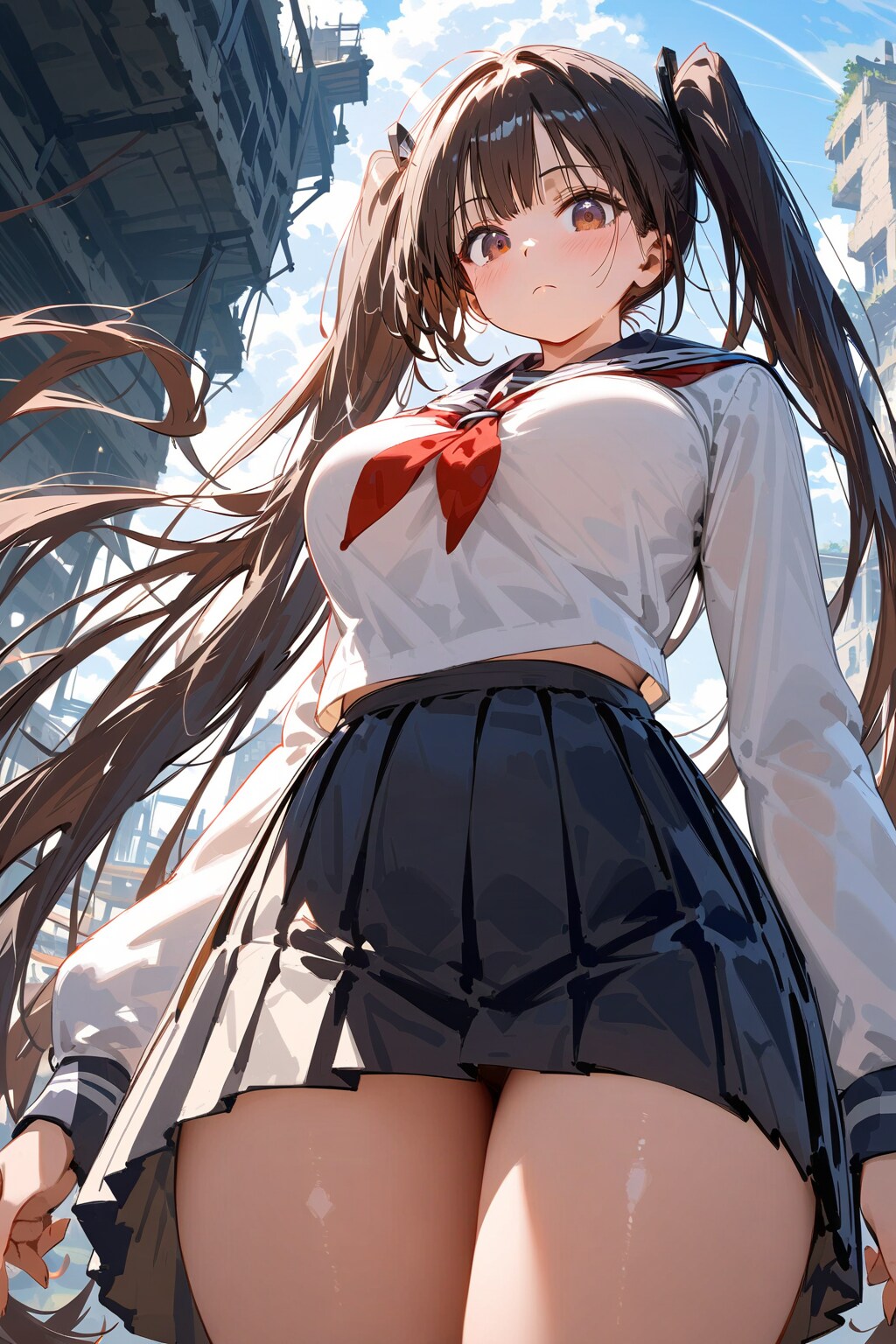 ニュー金山を目指す旅人 | の人気AIイラスト・グラビア