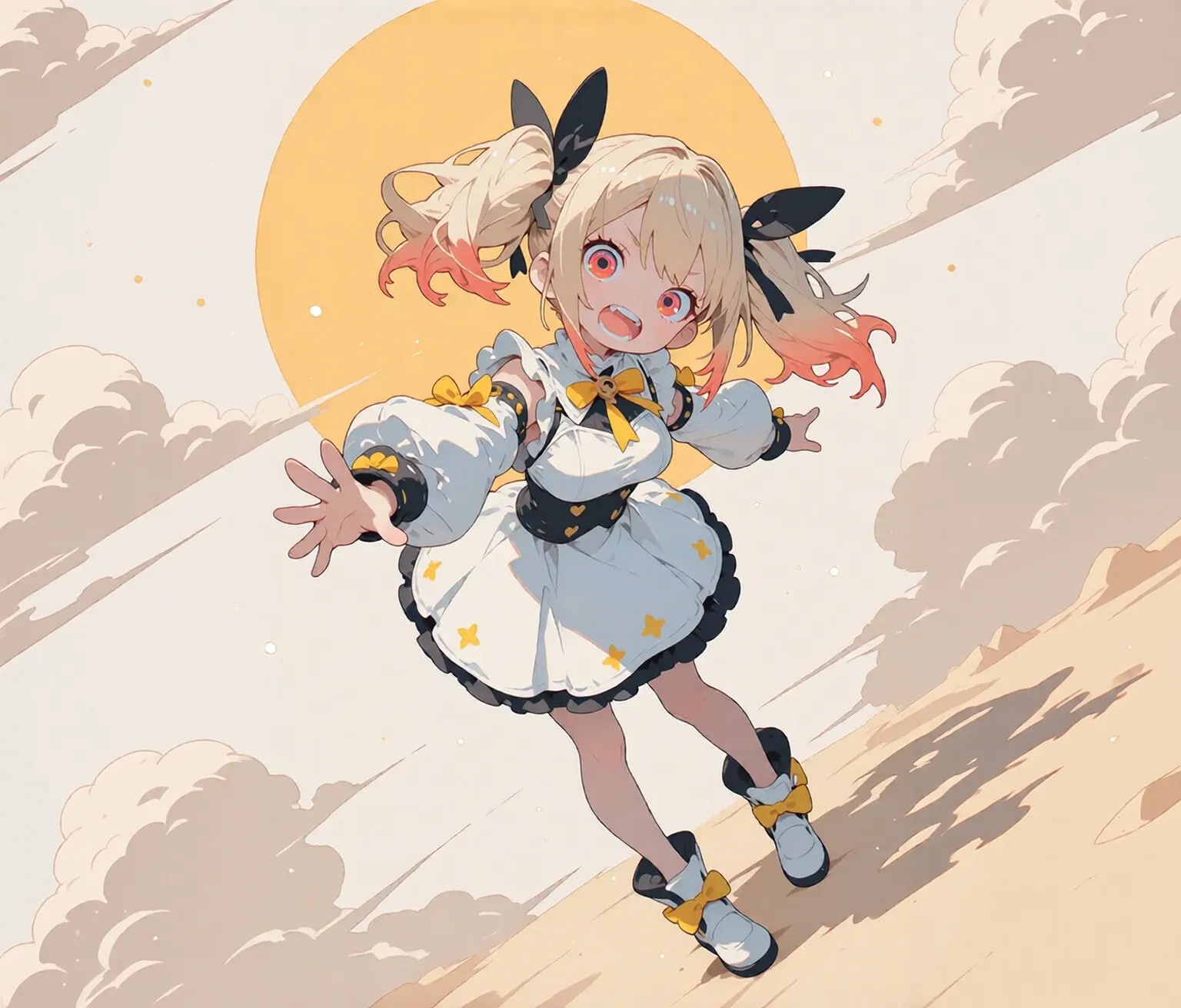 【表情①】「がぁ〜！」「むすぅー」「じとー」 | の人気AIイラスト・グラビア