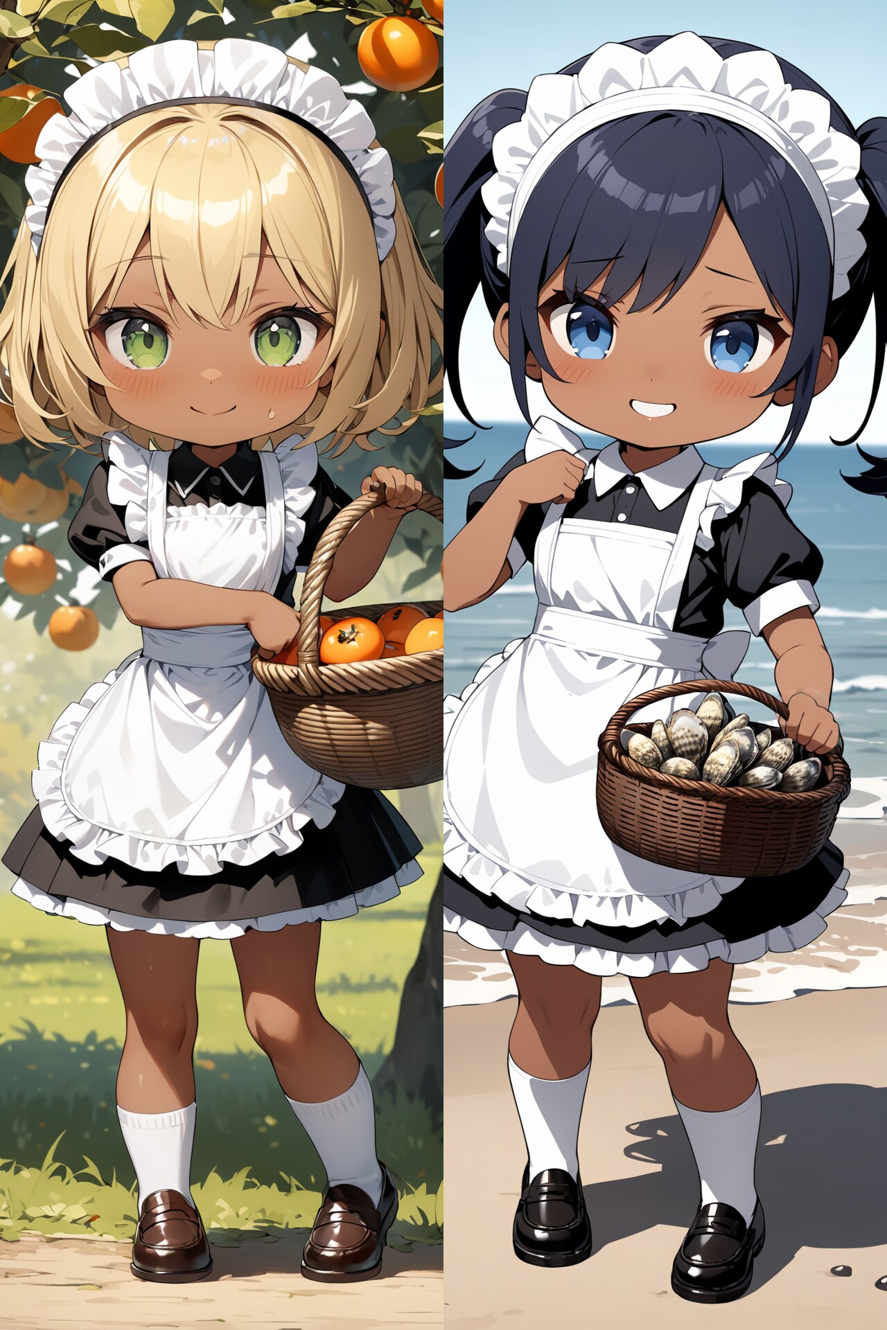 カキの収穫 | の人気AIイラスト・グラビア