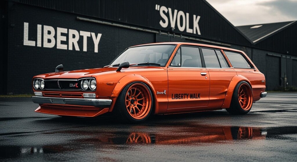 リバティーウォークスカイライン2000GT-Rワゴン