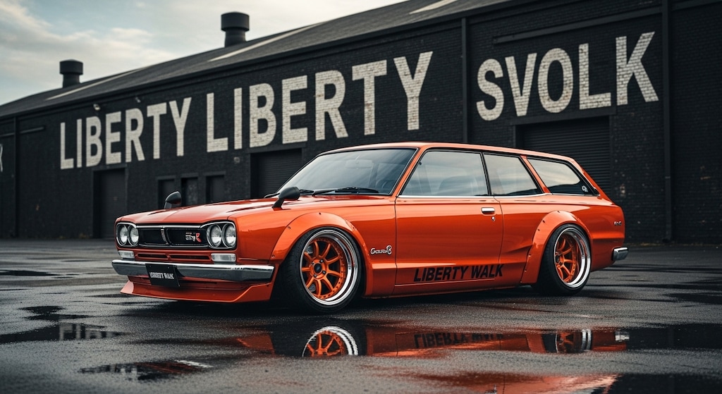 リバティーウォークスカイライン2000GT-Rワゴン