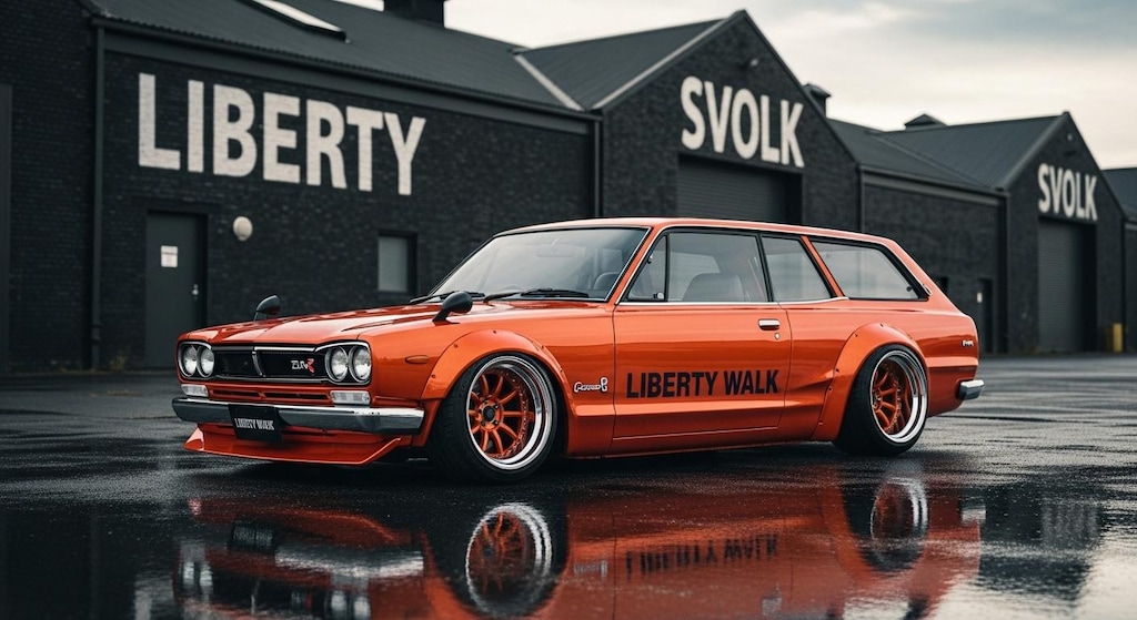 リバティーウォークスカイライン2000GT-Rワゴン