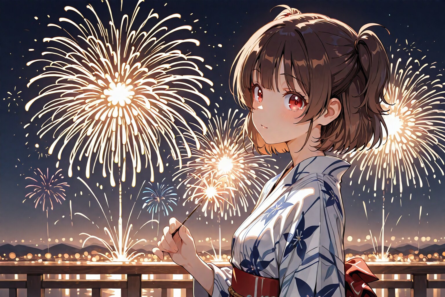 花火260826 | の人気AIイラスト・グラビア