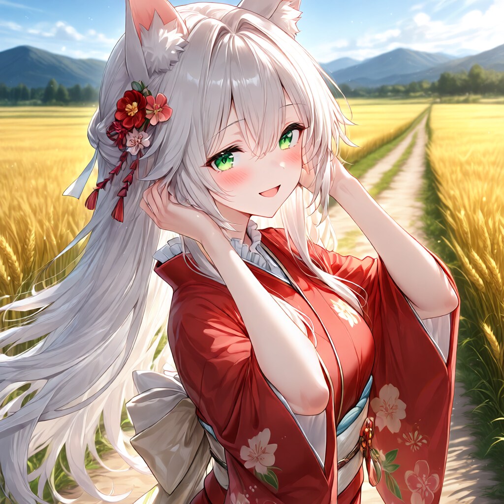 狐白 | の人気AIイラスト・グラビア