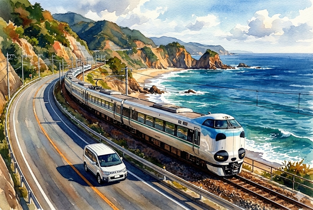 太平洋とパンダくろしお | の人気AIイラスト・グラビア