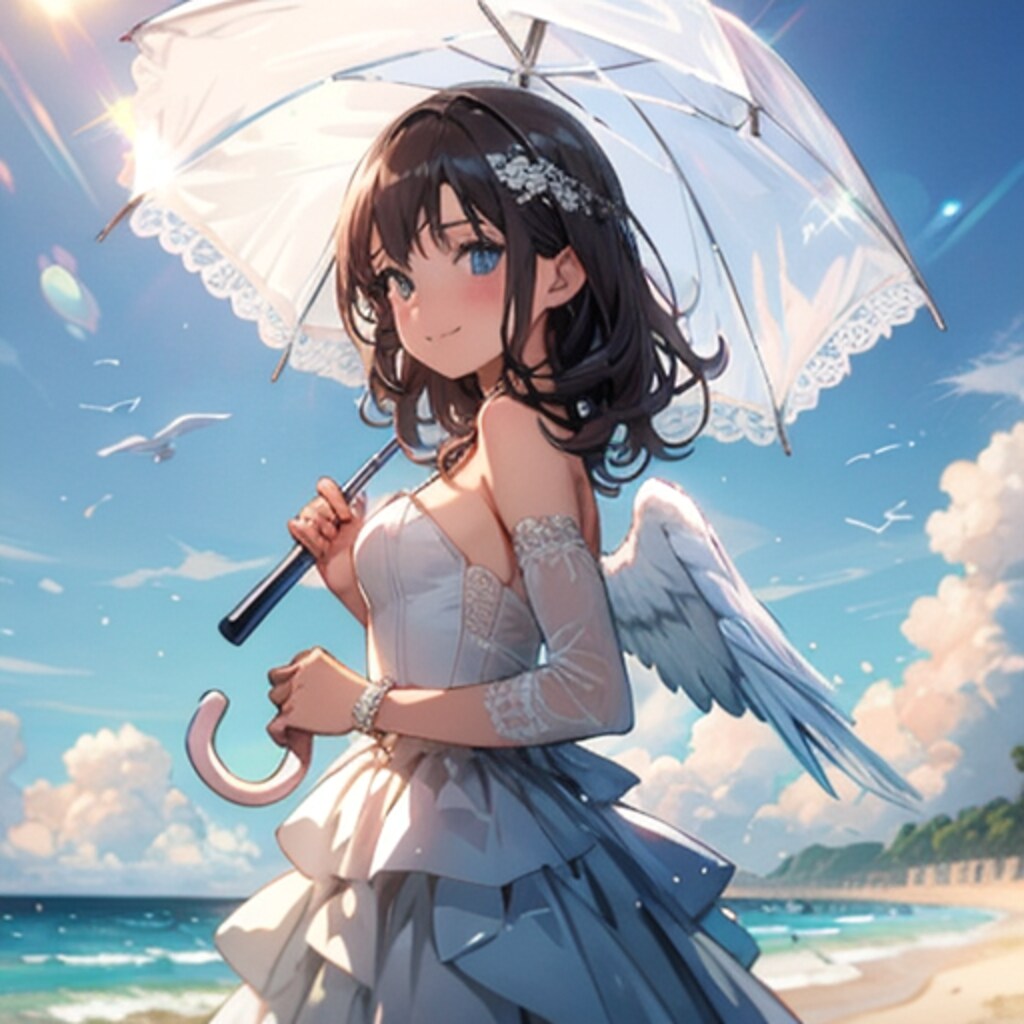 浜辺の天使ちゃん250718