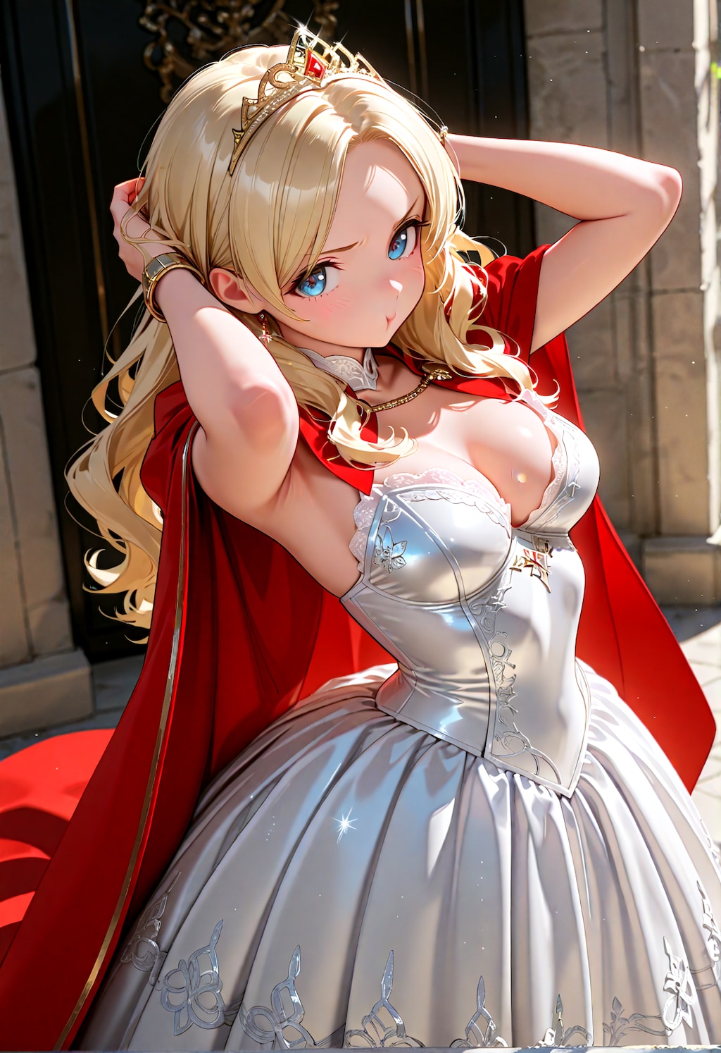 プリプリしているプリンセス