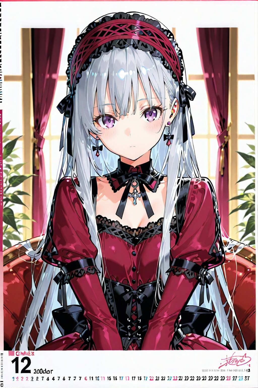 カレンダー星莉奈ちゃん_20260326 | の人気AIイラスト・グラビア