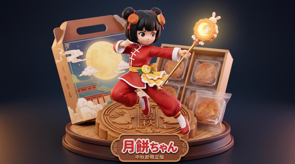 月餅ちゃんフィギュア