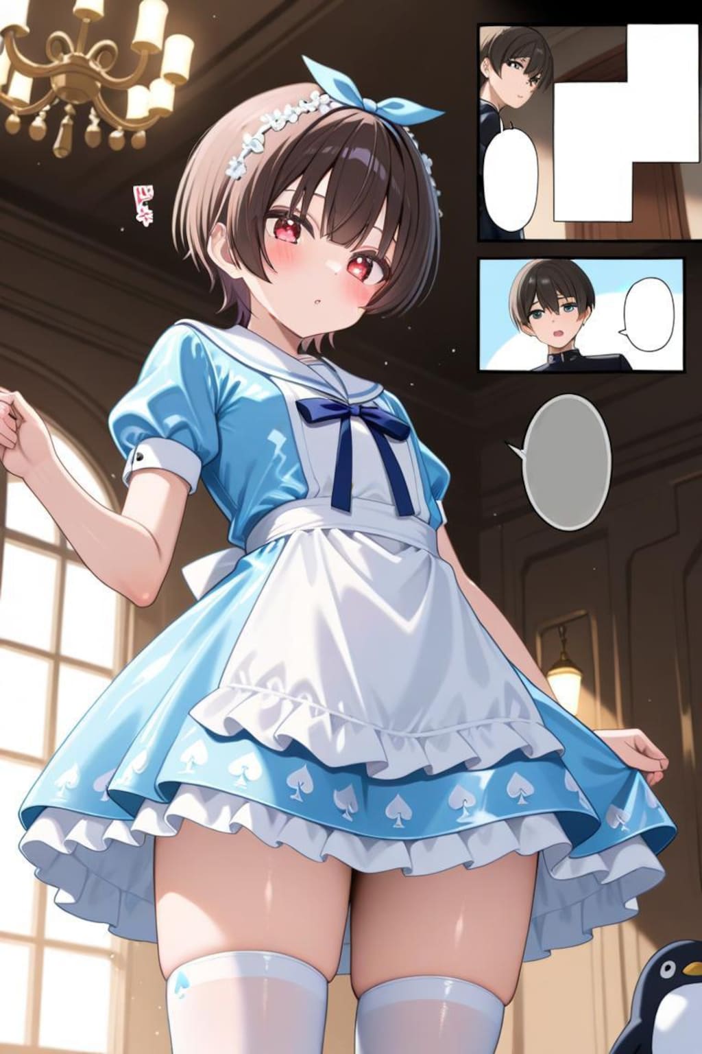 自宅でナチュラルに女装する男子　あゆむ君