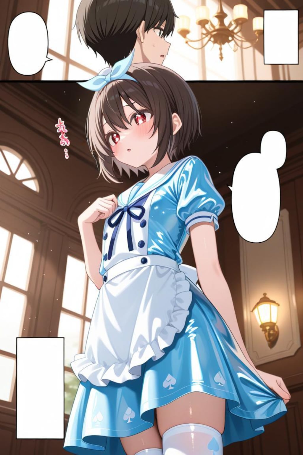 自宅でナチュラルに女装する男子　あゆむ君